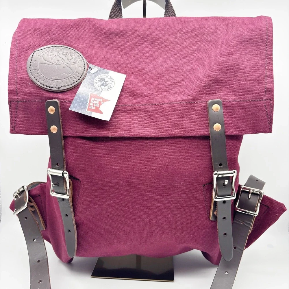 NWT Duluth Pack Scout Pack in Burgundy